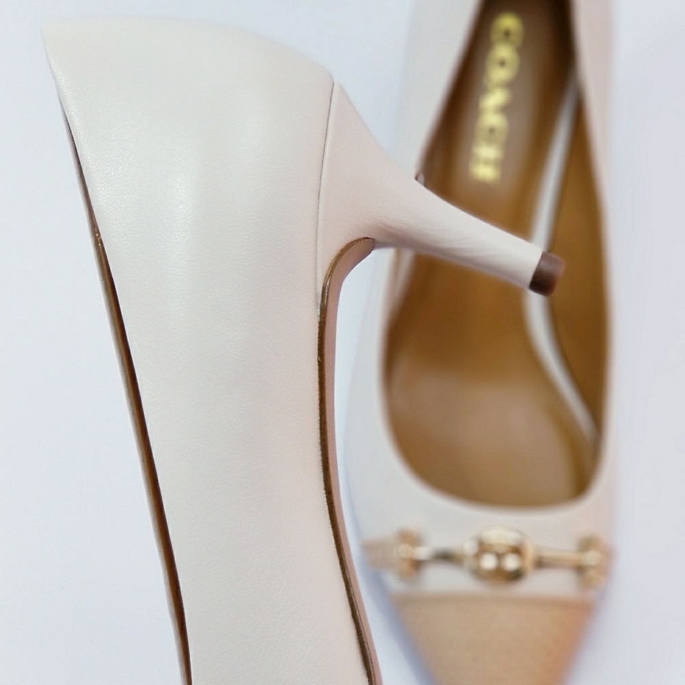 🚫SOLD🚫NIB COACH LAURI POINTED TOE HEEL PUMPS - Picture 7 of 8